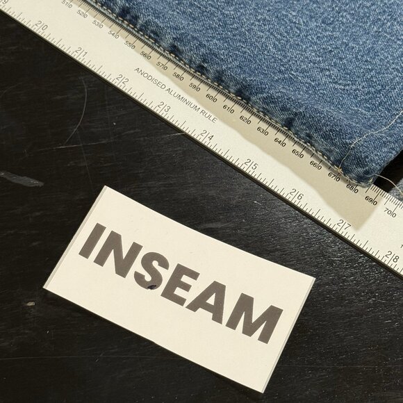 Wild Fable Super High Rise Baggy Medium Blue Wash Womens Distressed Jeans Size 2 - Picture 9 of 10